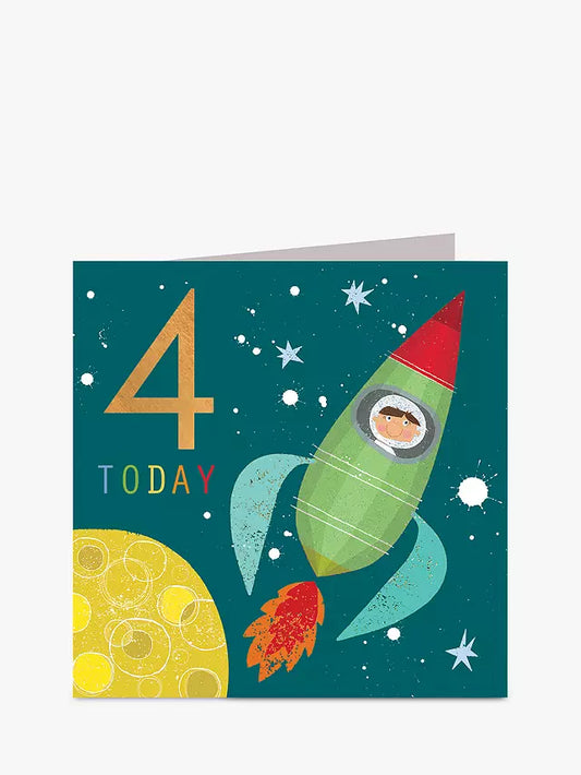 4 Today Birthday Card