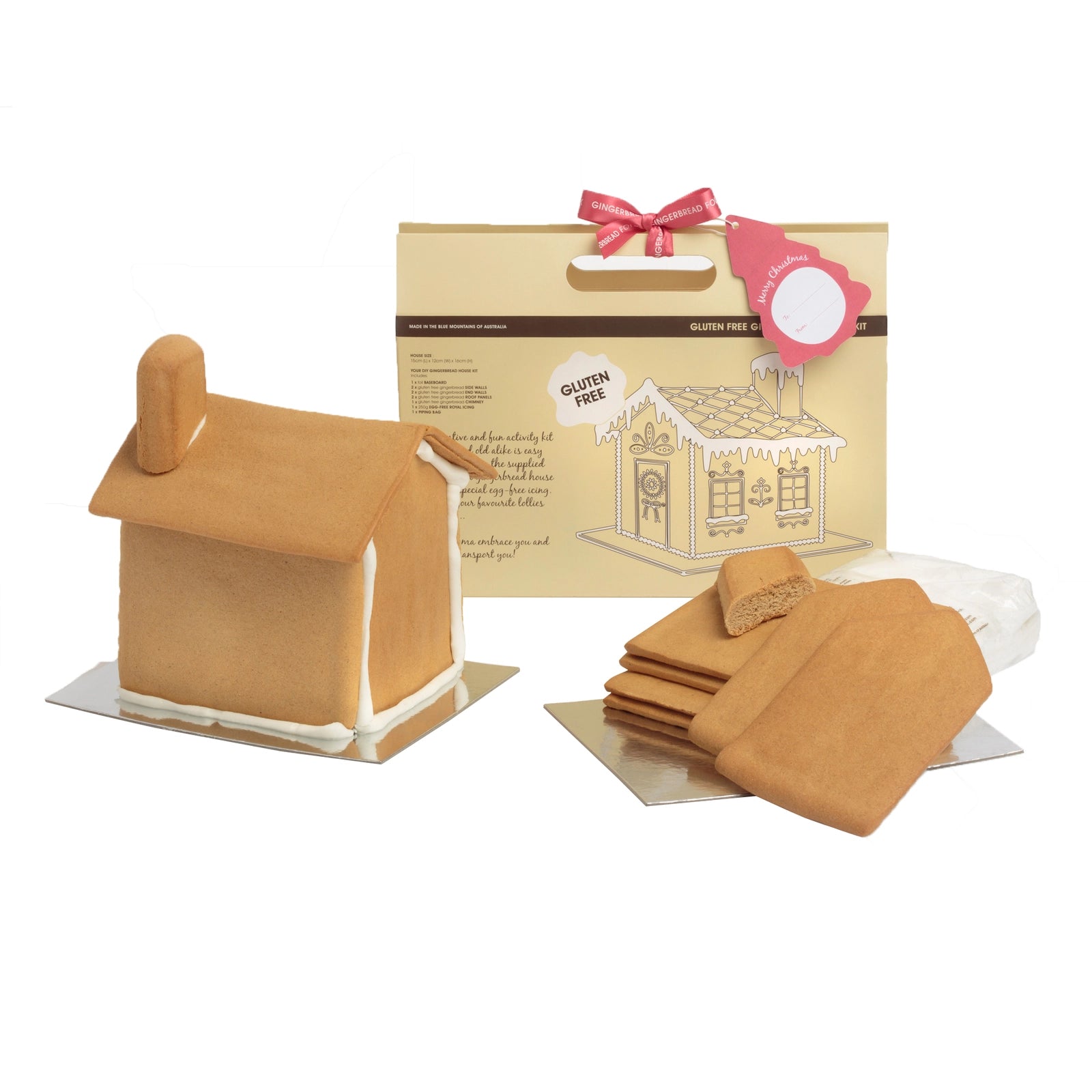 Gluten Free Gingerbread House Kit 600g Willow & Reed