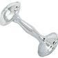 SILVER PLATED DUMBBELL RATTLE