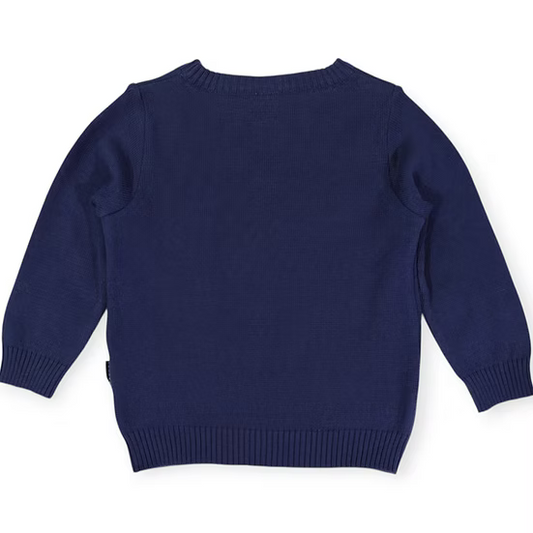Tractor Sweater Navy