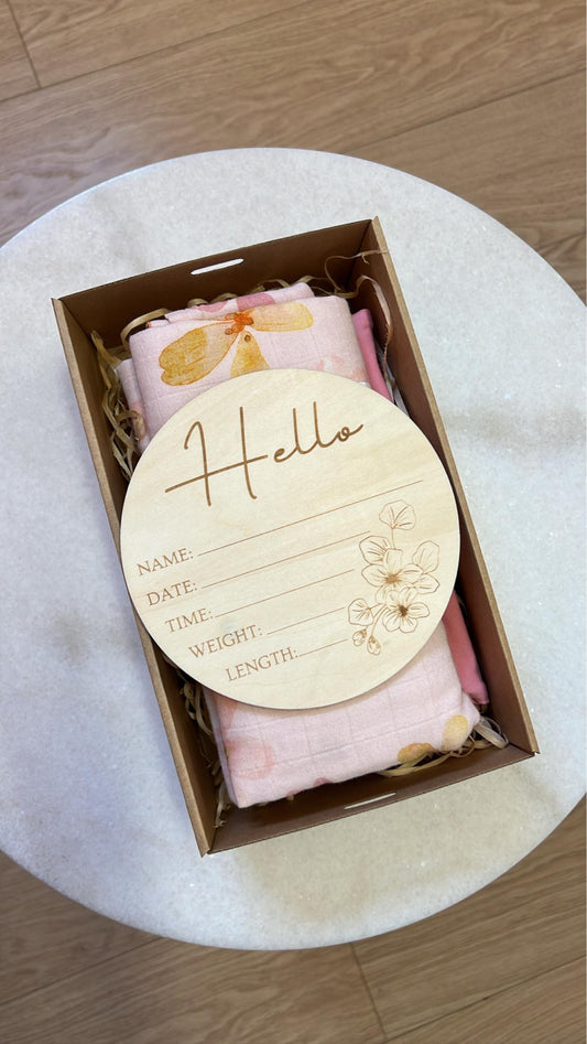 Sweet Frankie Baby Gift Box - Blossom