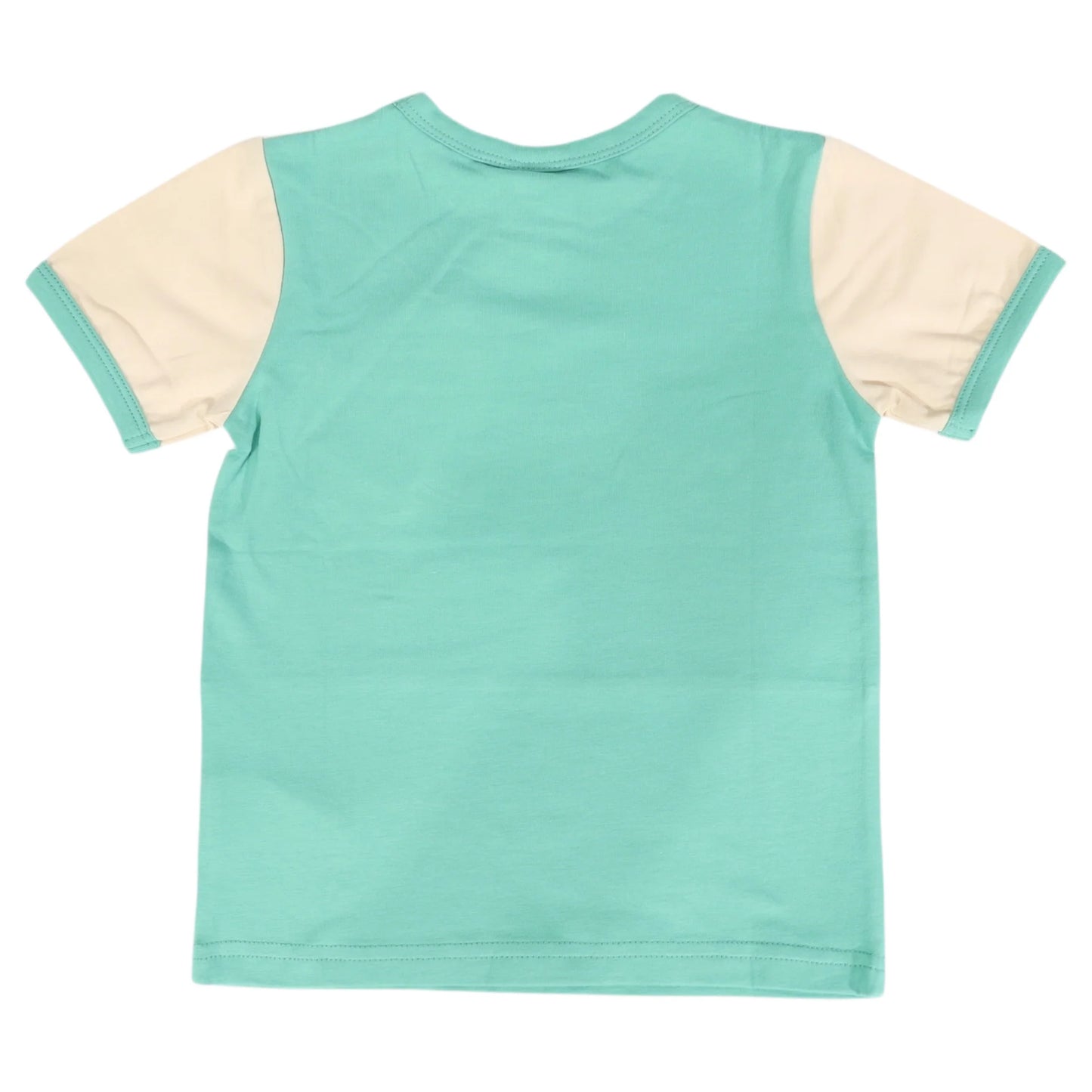 Colour Block Tee Green