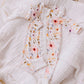 Bamboo Zipsuit - Sweet Florals