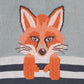 MR FOX IN MITTENS KNITTED JUMPER