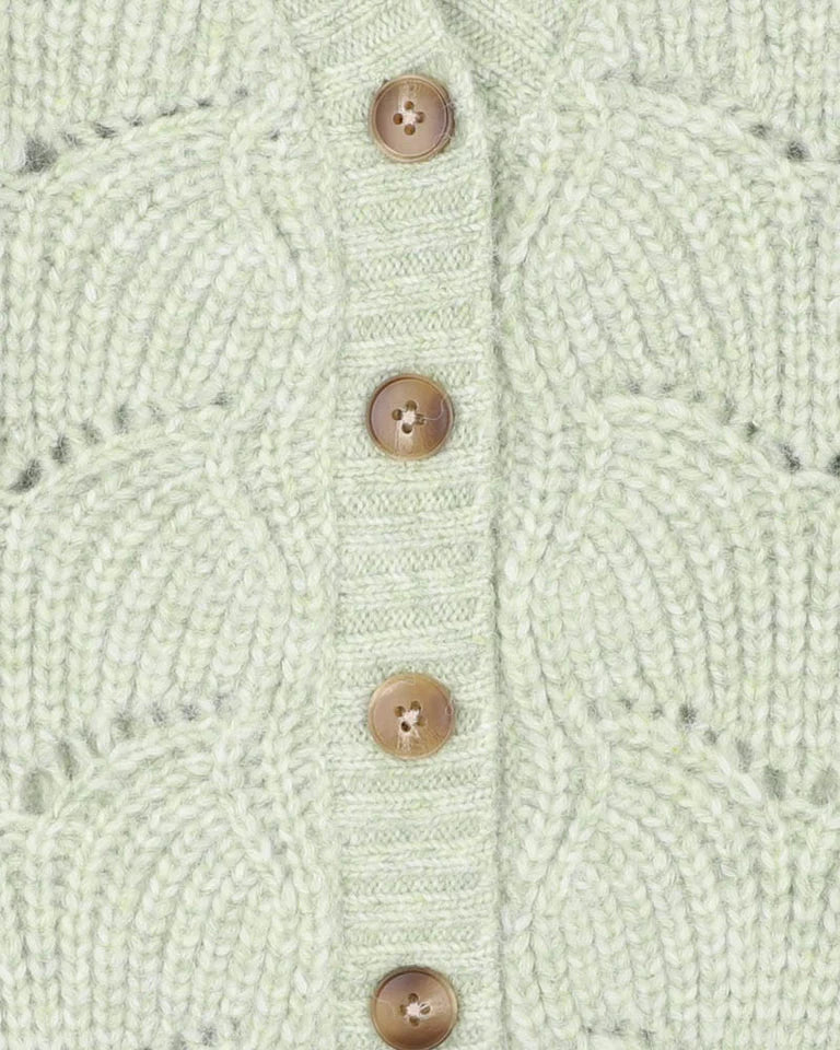 ORCHARD BLOOM POINTELLE CARDIGAN 3-7 YRS