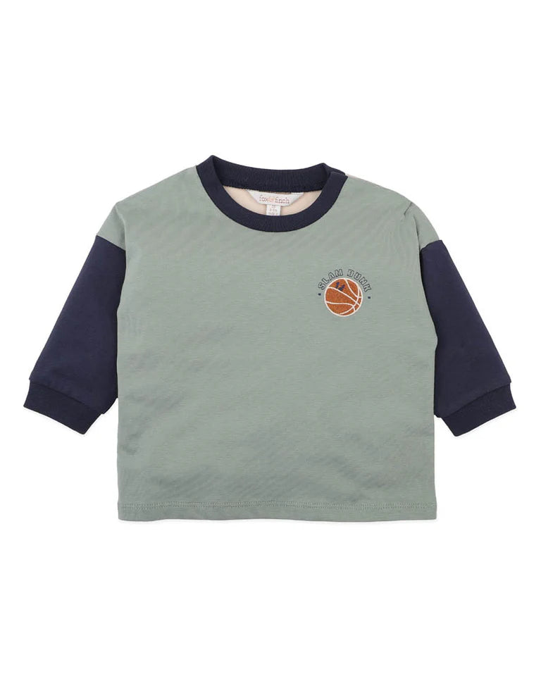 WILD SIDE BASKETBALL LS TEE