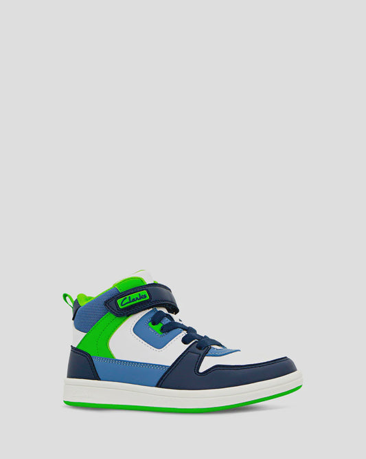 DALE | Navy/Green Multi