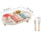 Wooden Happy Spring Musical Table