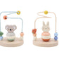 Wooden Koala And Bunny Stacking Bead Maze