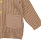Knit Jacket Chestnut