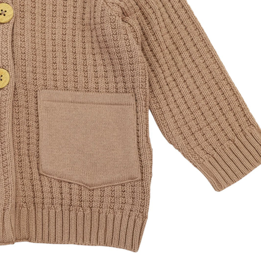 Knit Jacket Chestnut