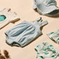 Organic Denim Bodysuit