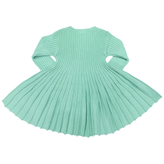 Swing Knit dress | Green