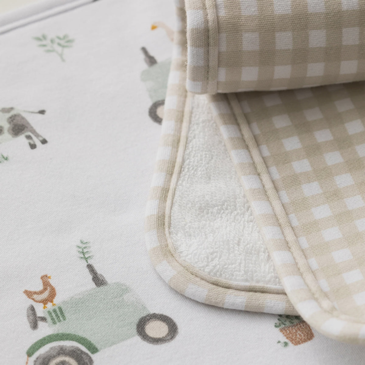 3 pack wash cloths - Tractor Ride