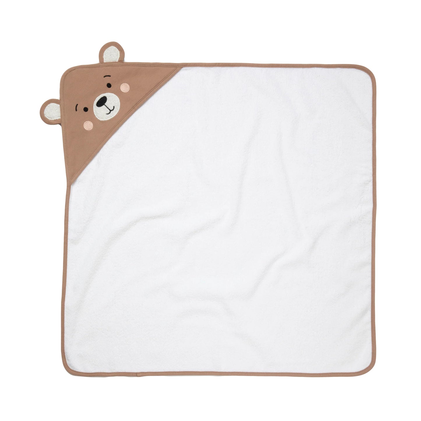 Organic Hooded Towel - Cuddly Bear