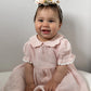 Pink Muslin Trim Dress