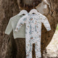 W25 Boys Eucalyptus Zip Romper