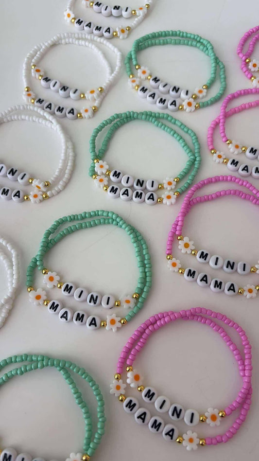 Mama and Mini bracelets