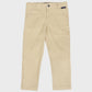 Stretch Twill Chino with Elastic Waist Sand