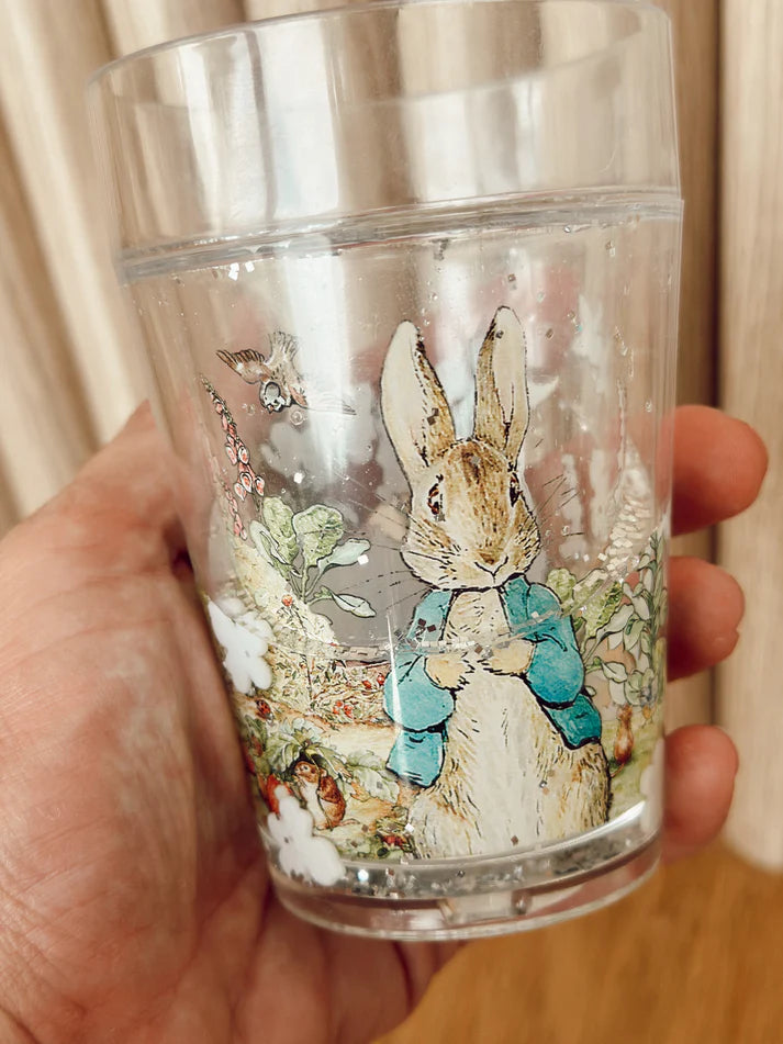 Peter Rabbit Glitter Beaker Cup