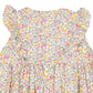 Floral Smocked Sunsuit Yellow Floral