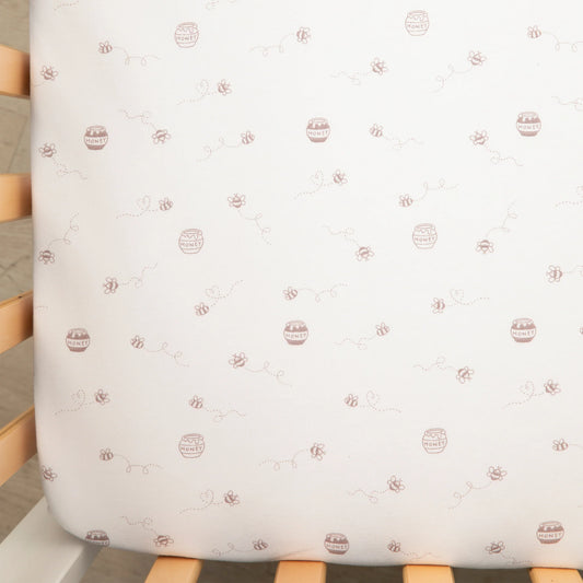 2 pack fitted cot sheet - Cuddly bear