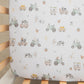 2pk cot fitted sheet - Tractor ride