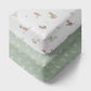 2 pack fitted cot sheet - Australiana