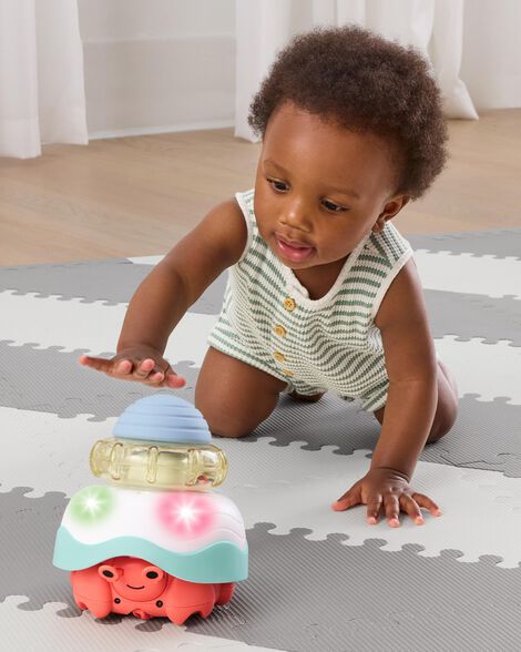 Baby Stack & Crawl 4-in-1 Crab Baby Crawl Toy