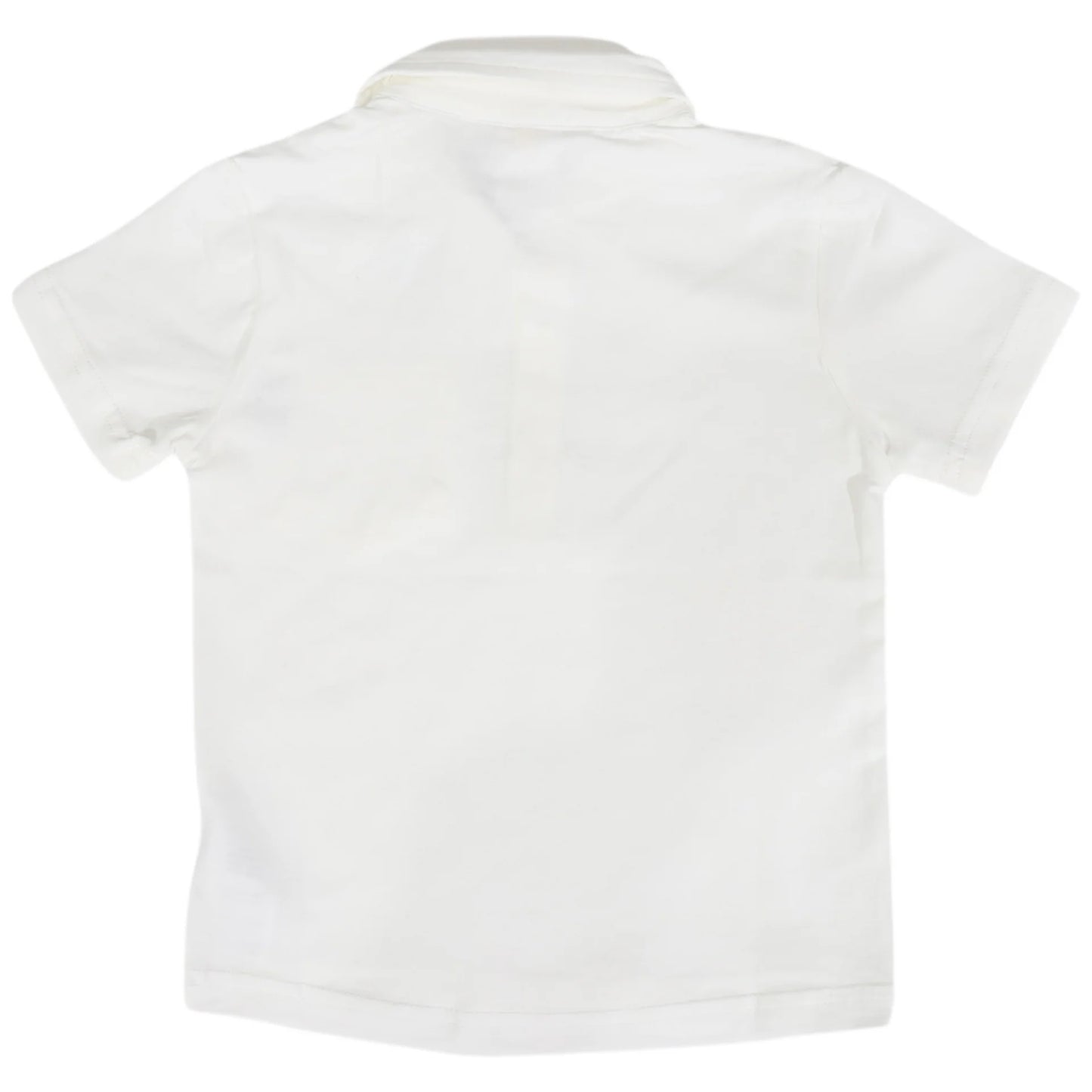 Cotton Stretch Polo White