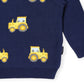 Tractor Sweater Navy