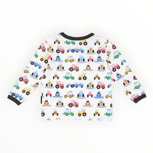Farm Trucks Top | Beige