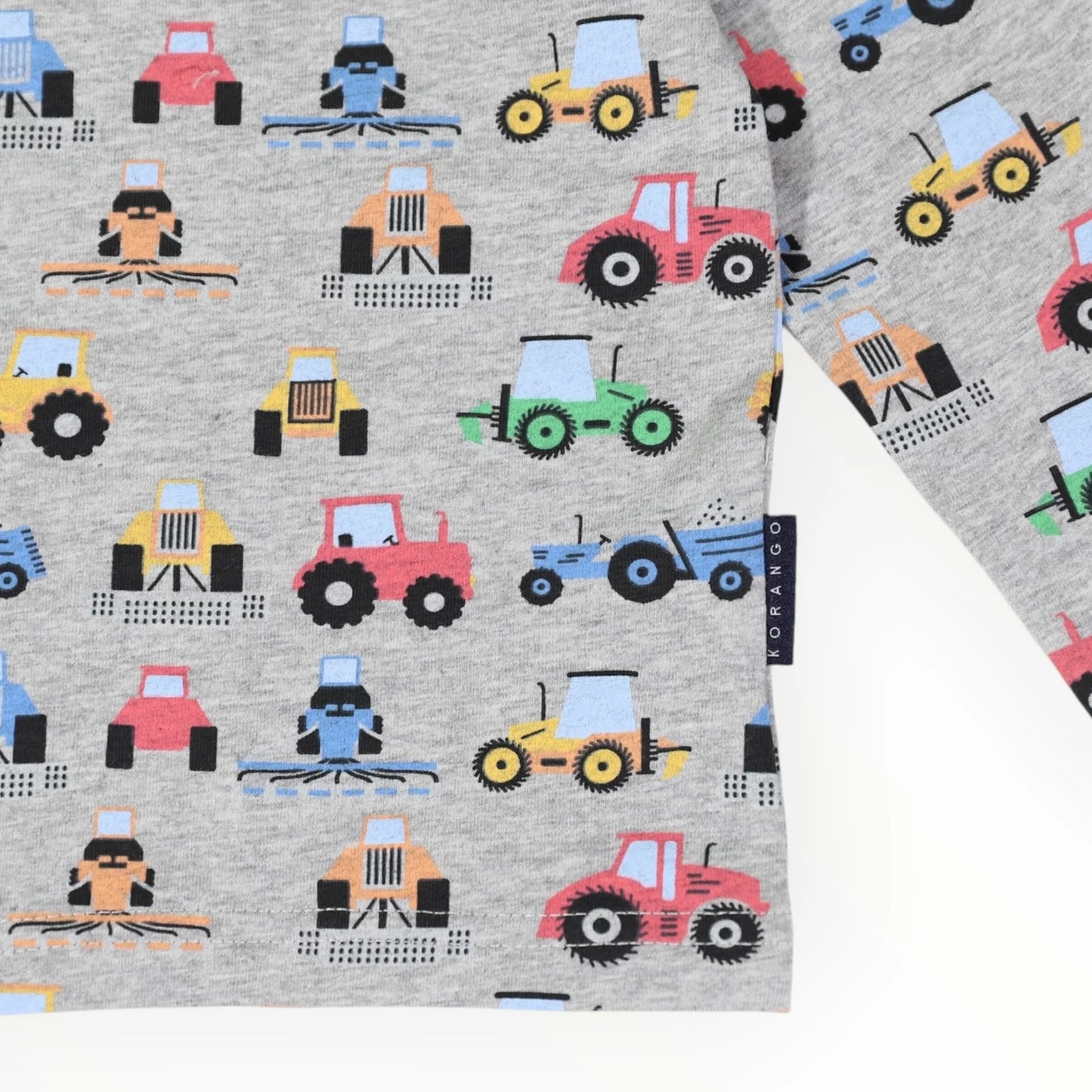 Farm Trucks Top | Grey Marle