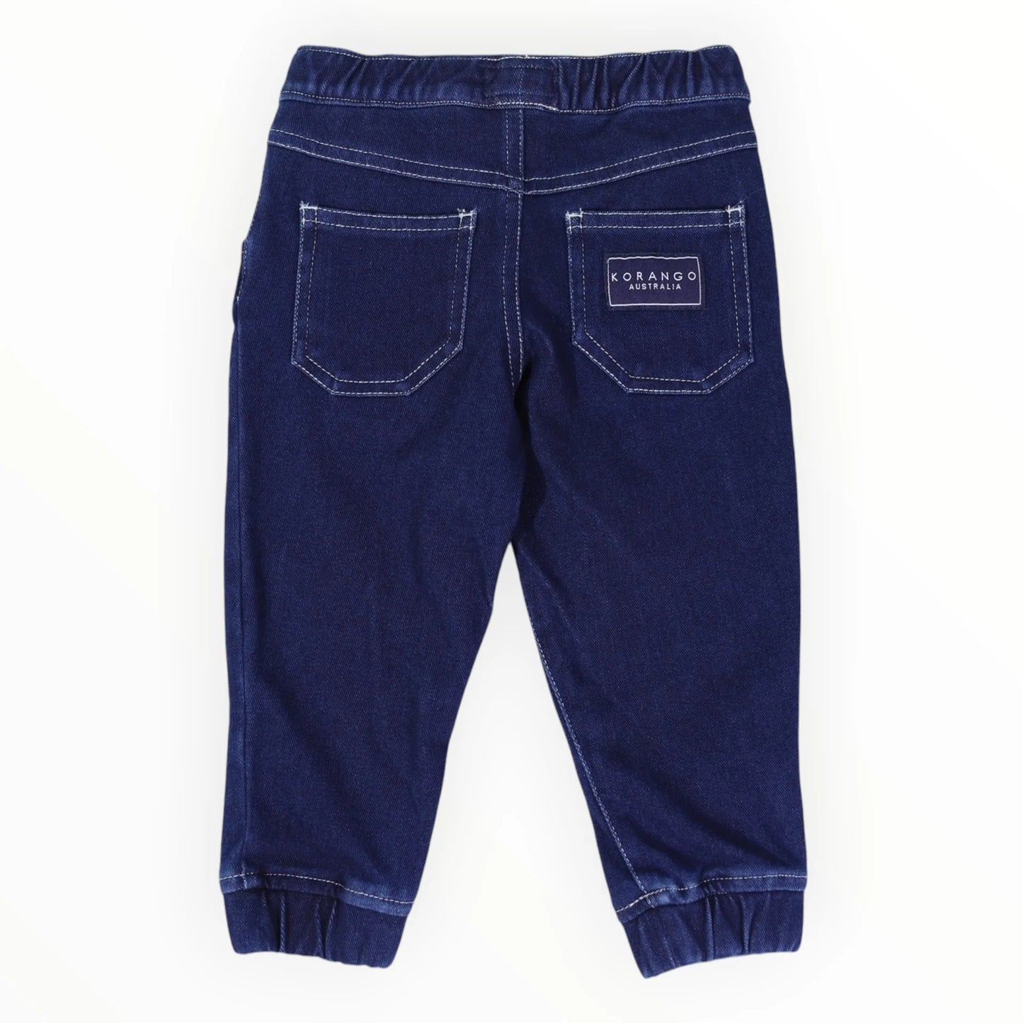 Soft Denim Pants | Dark