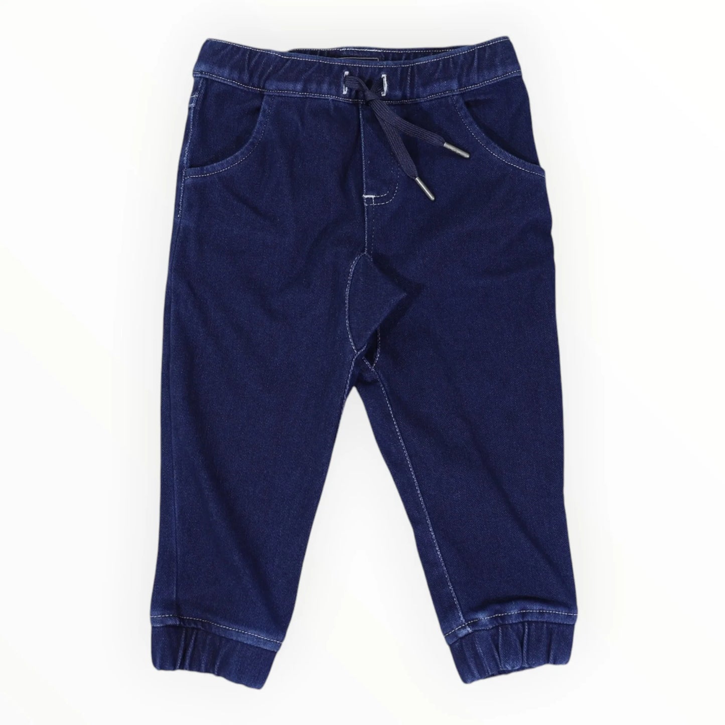 Soft Denim Pants | Dark