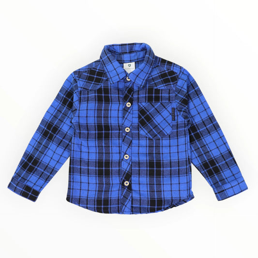 Flannel Shirt | Blue