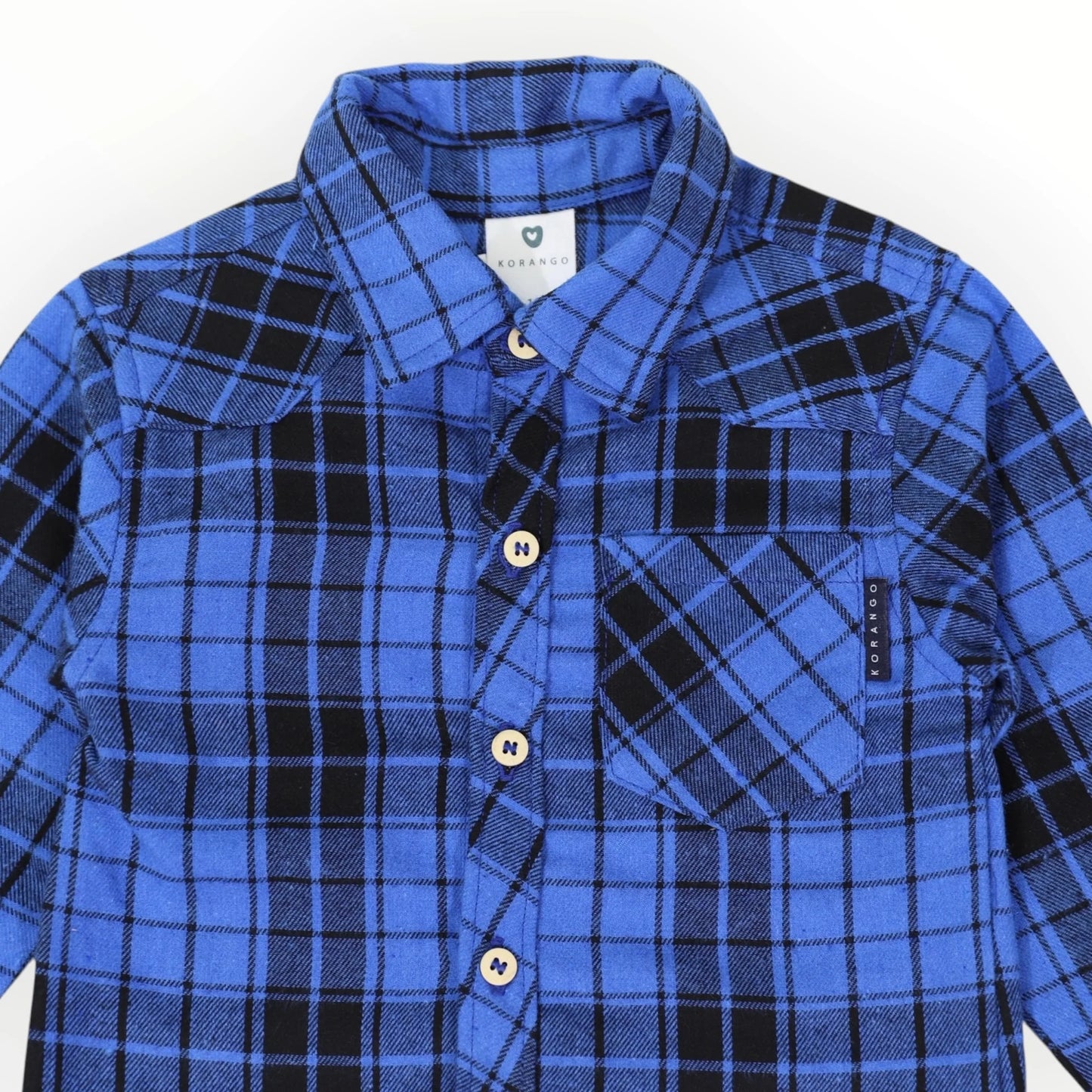 Flannel Shirt | Blue