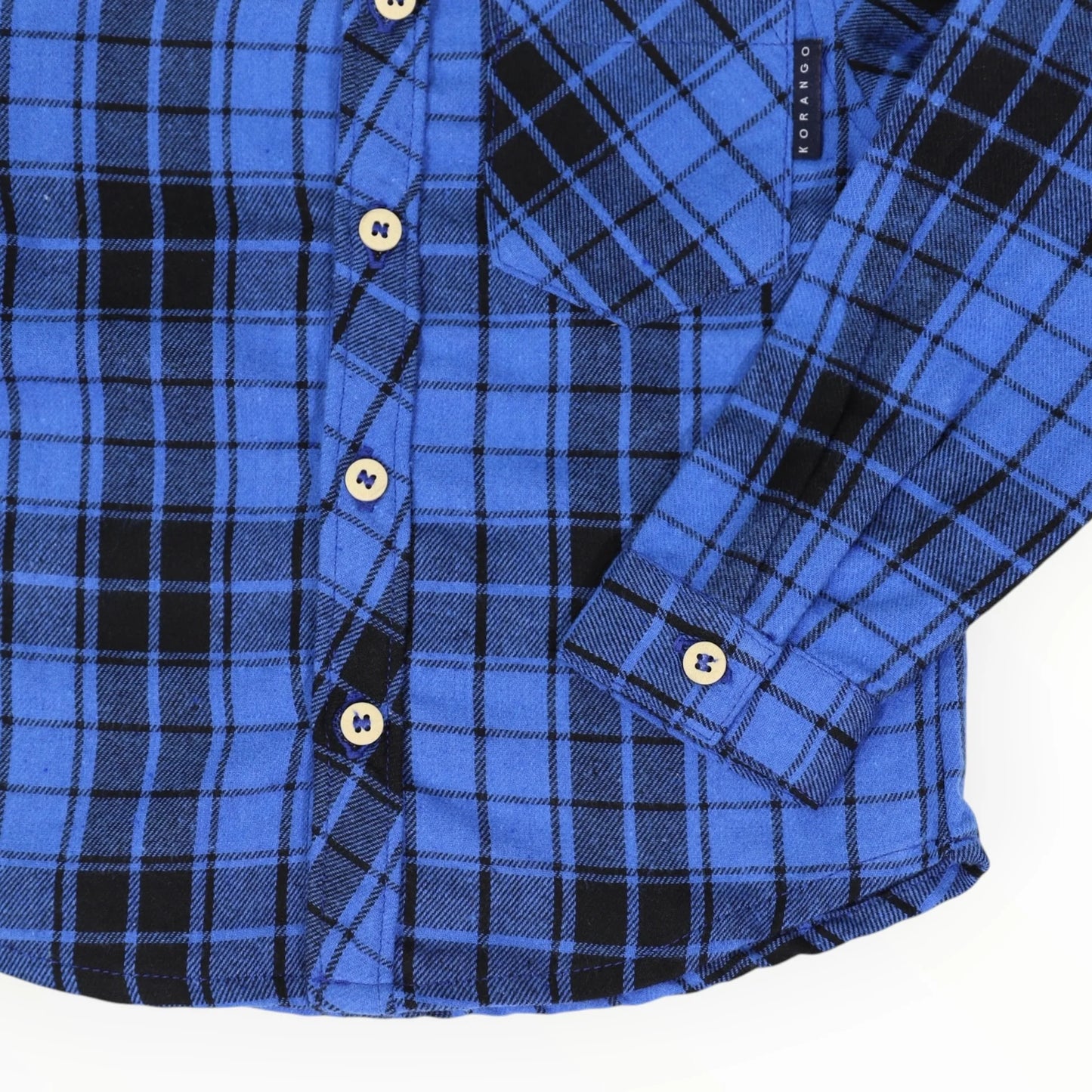 Flannel Shirt | Blue