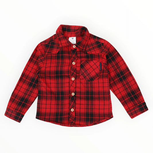 Flannel Shirt | Red