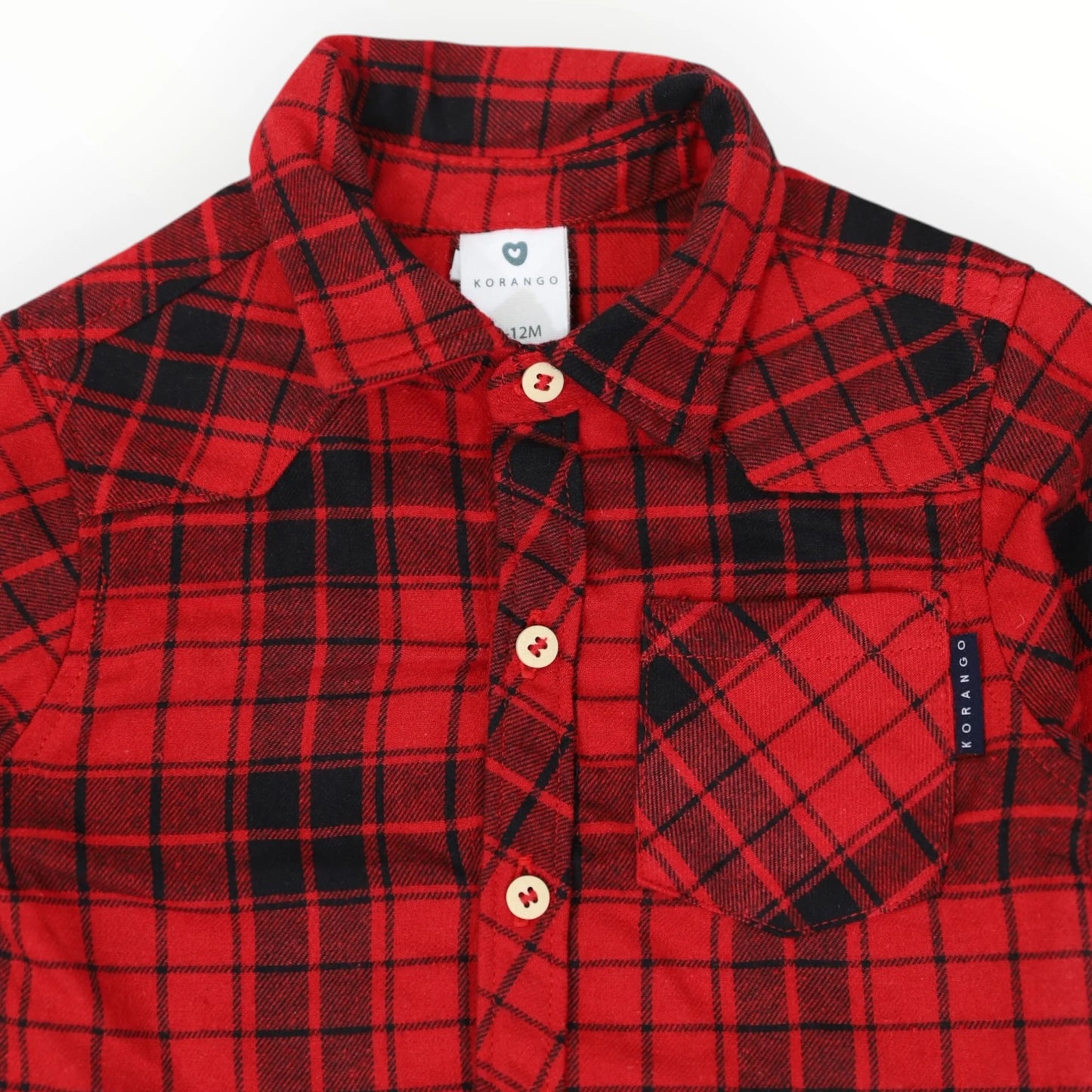 Flannel Shirt | Red