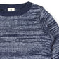 Fleck Knit Sweater Blue