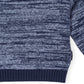 Fleck Knit Sweater Blue