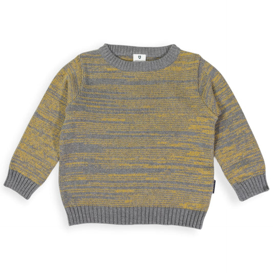 Fleck Knit Sweater charcoal