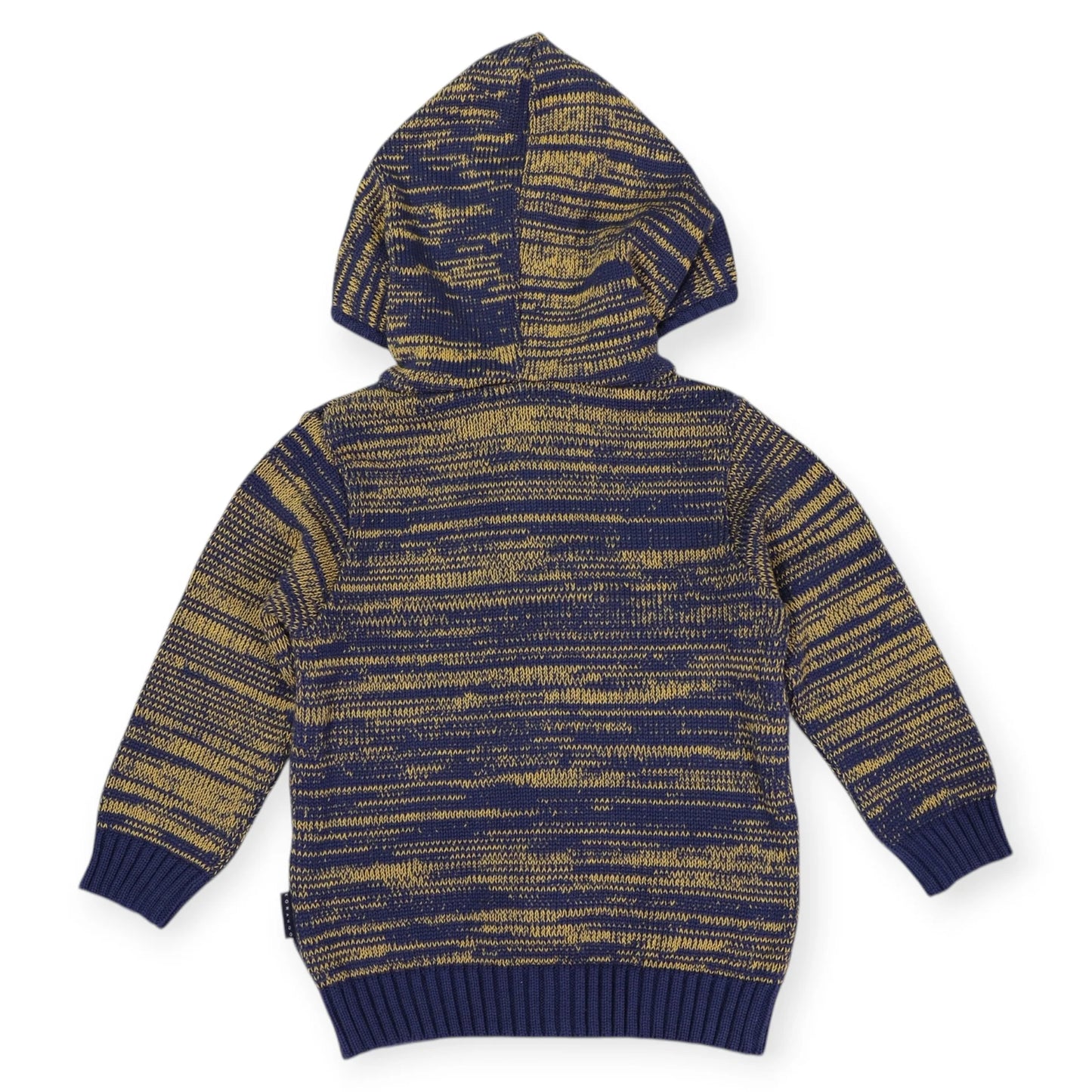Fleck Knit Zip Jacket - Charcoal