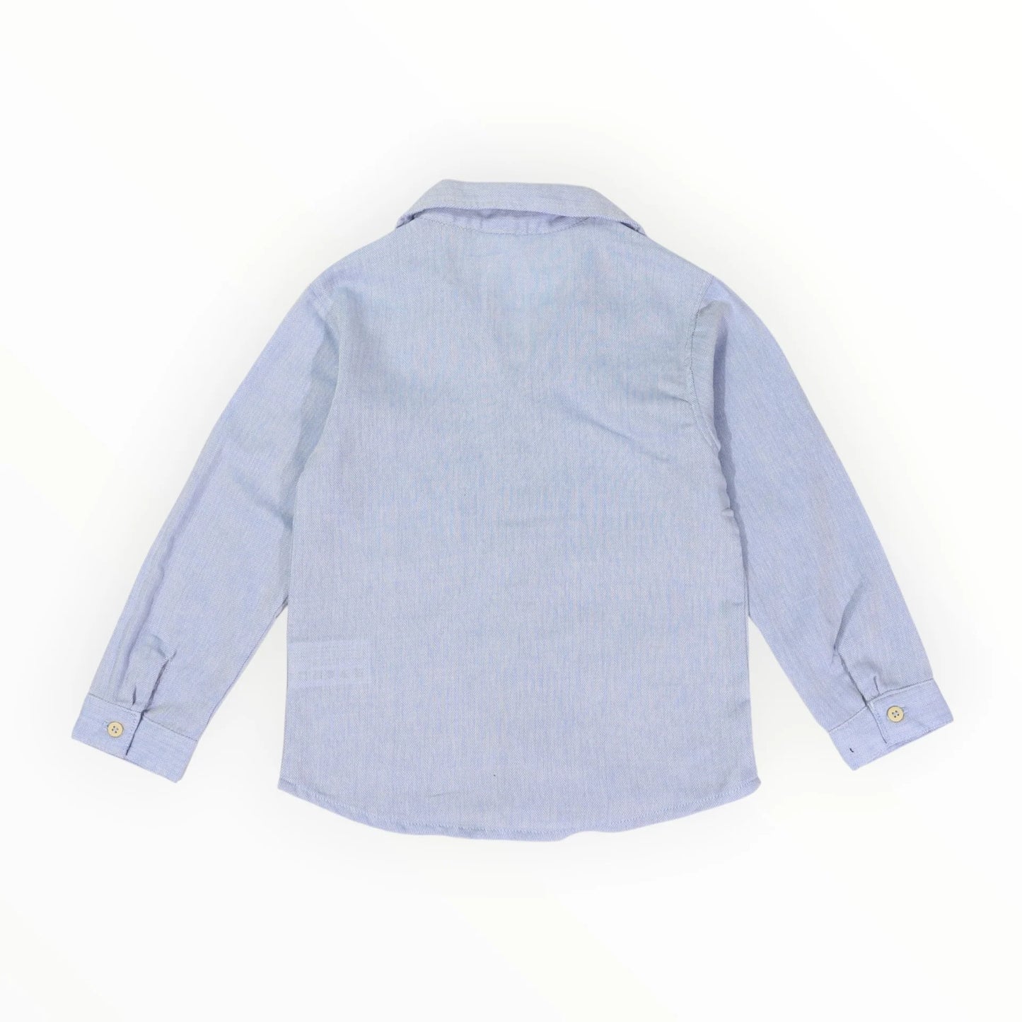 Soft Cotton Textured Shirt | Blue