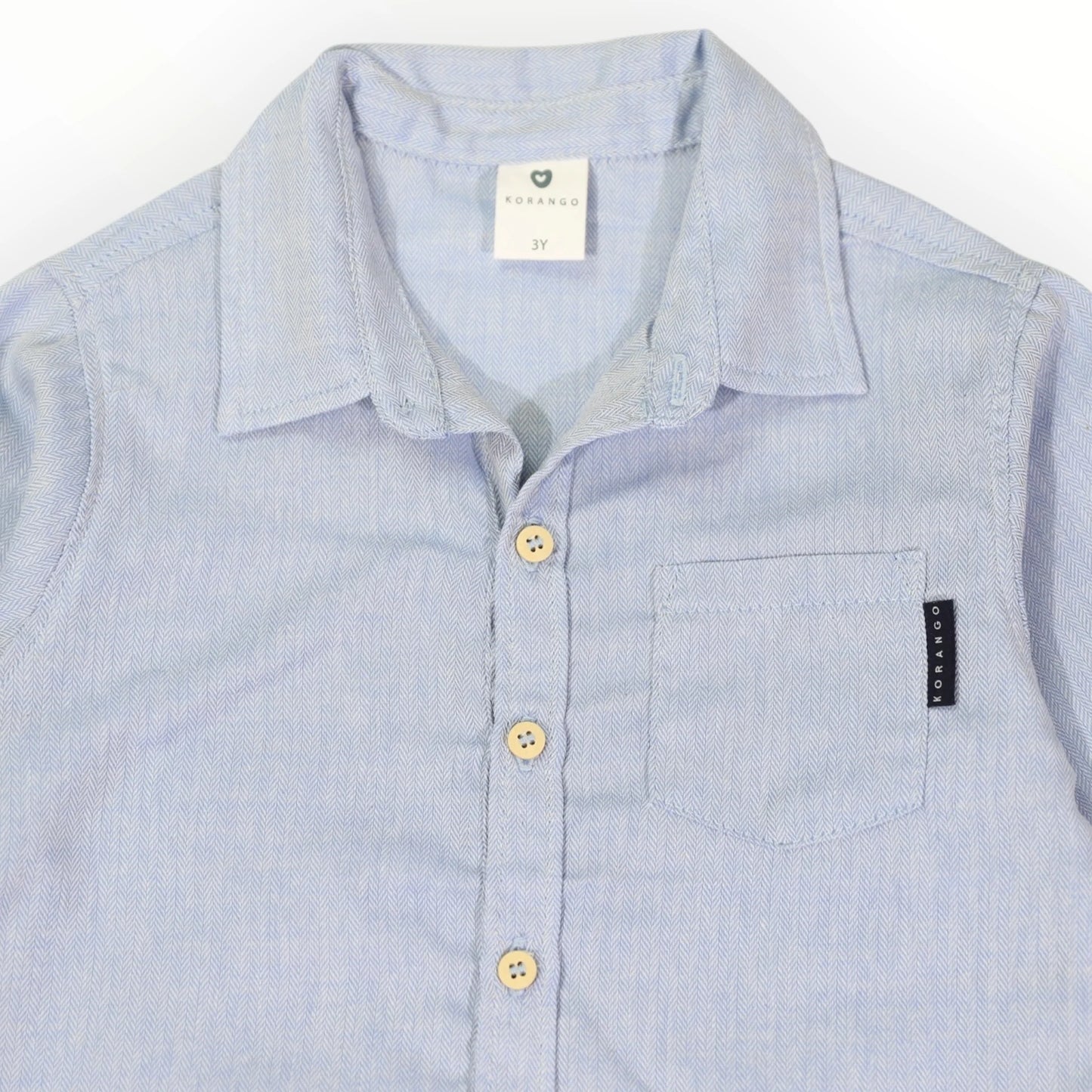 Soft Cotton Textured Shirt | Blue