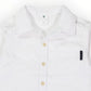 Soft Cotton Textured Shirt | White