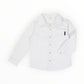 Soft Cotton Textured Shirt | White