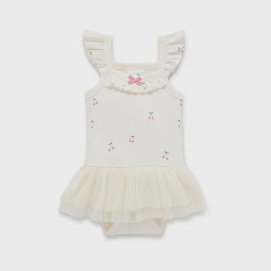 Cherry Tutu Singlet Onesie