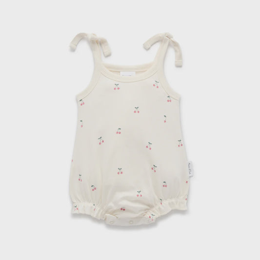 Cherry Bubble Romper